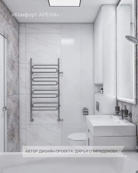 Дизайн-проект квартиры, пригород Санкт-Петербурга